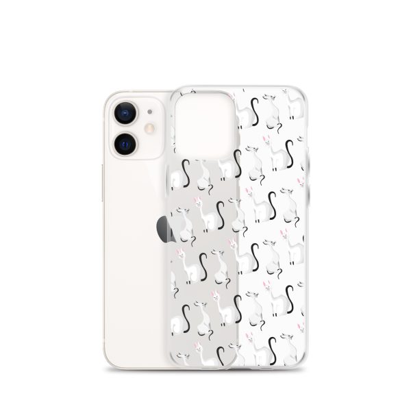 Classy Cats iPhone Clear Case