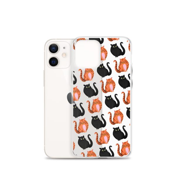 Cute Cat iPhone Clear Case