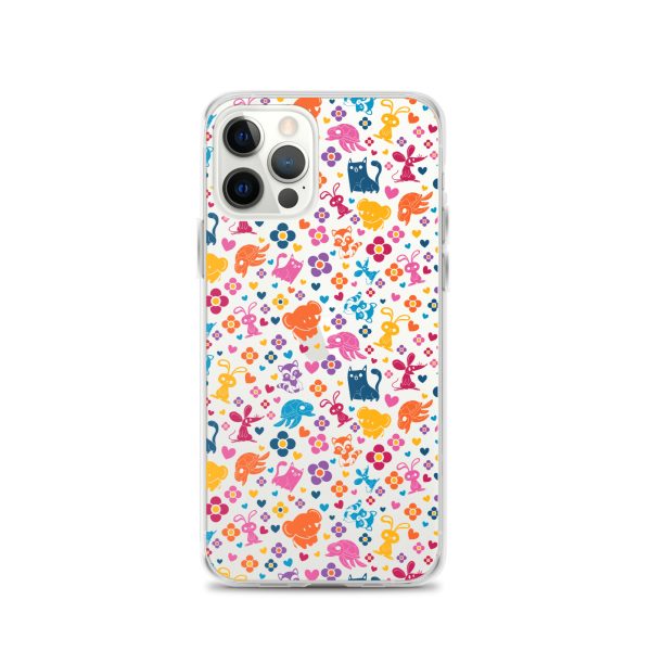 clear-case-for-iphone-iphone-12-pro-case-on-phone-6a1d699004247.jpg Colorful Animals and Heart iPhone Clear Case