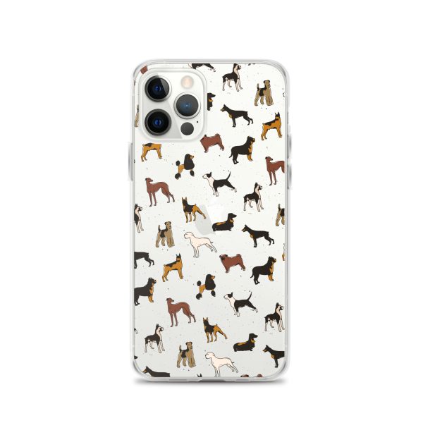 Dog Breeds iPhone Clear Case