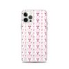 Pink Poodle iPhone Clear Case