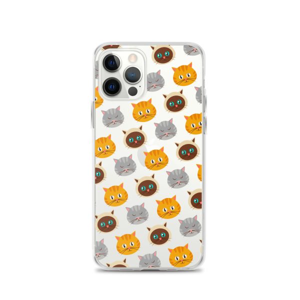 Cute Cats iPhone Clear Case