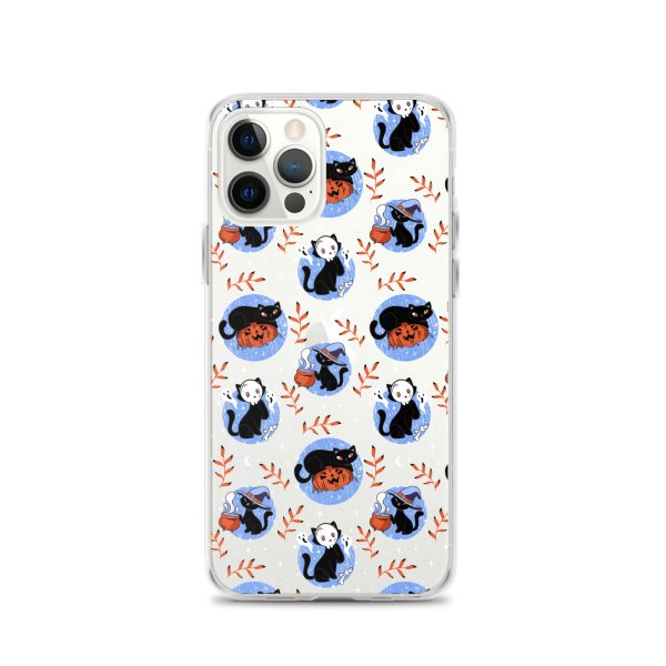 Halloween Cats iPhone Clear Case