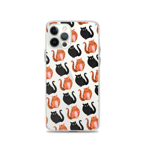 Cute Cat iPhone Clear Case