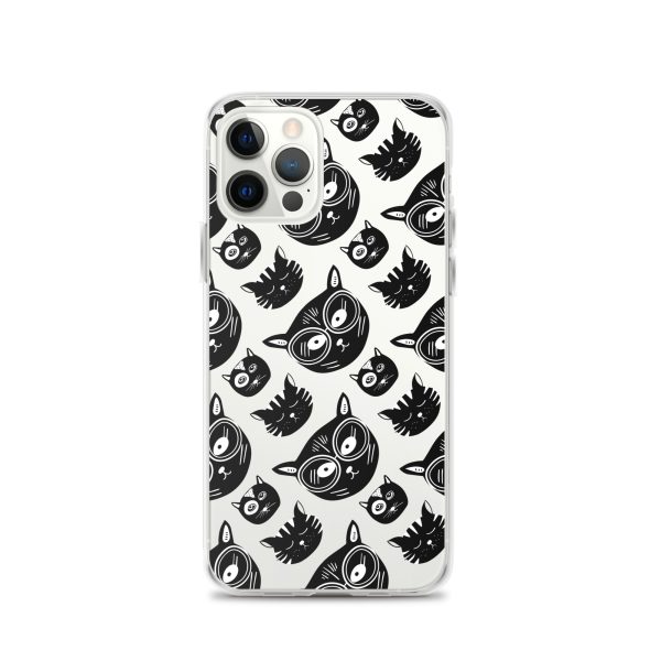 Funky Cats iPhone Clear Case