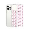 Pink Poodle iPhone Clear Case