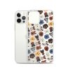 Dog Heads Seamless iPhone Clear Case