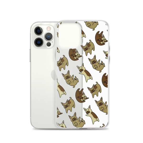 French Bulldog iPhone Clear Case