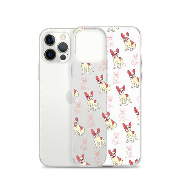 French Bulldog iPhone Clear Case