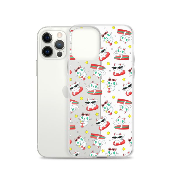 clear-case-for-iphone-iphone-12-pro-case-with-phone-6a1d6f6a9e45f.jpg Cat Surfing iPhone Clear Case