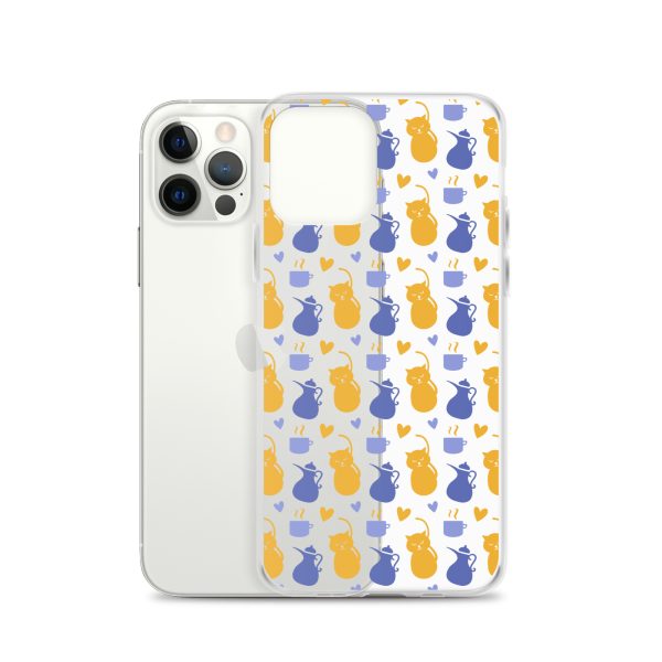 Tea and Cat iPhone Clear Case