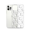 Classy Cats iPhone Clear Case