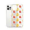 Abstract Colorful Cats iPhone Clear Case