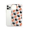 Cute Cat iPhone Clear Case