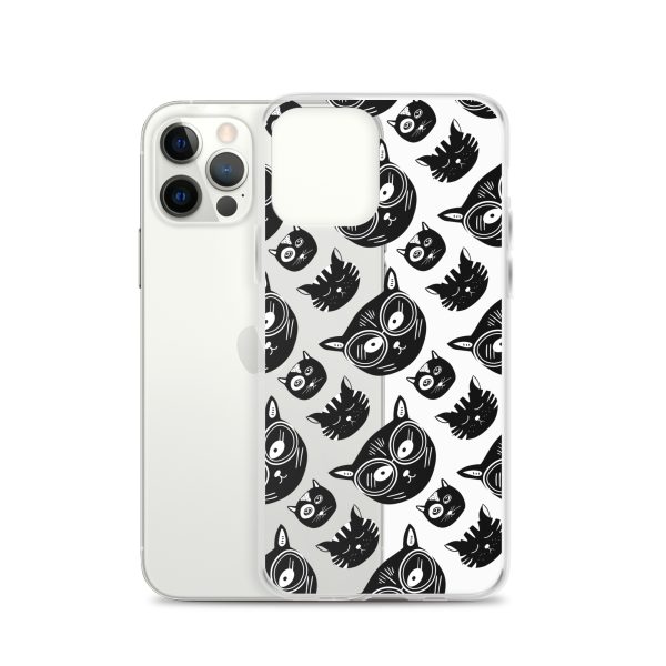 Funky Cats iPhone Clear Case