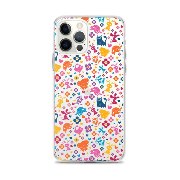 clear-case-for-iphone-iphone-12-pro-max-case-on-phone-6a1d6990040a0.jpg Colorful Animals and Heart iPhone Clear Case