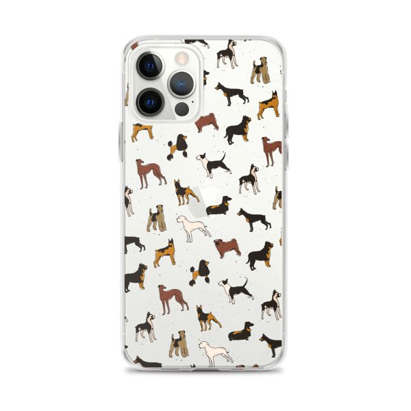 Dog Breeds iPhone Clear Case