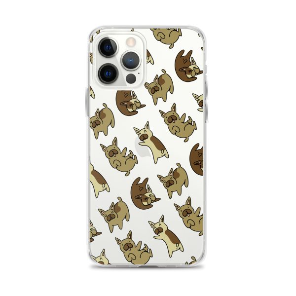 French Bulldog iPhone Clear Case