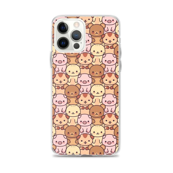 Kawaii Animals iPhone Clear Case