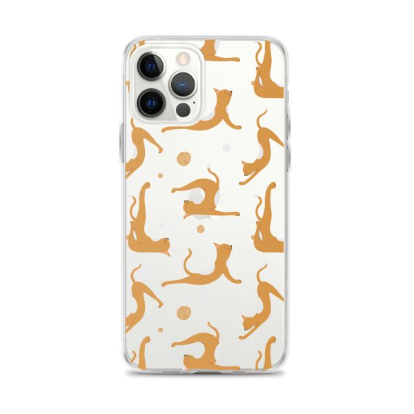 Cats and Wool iPhone Clear Case