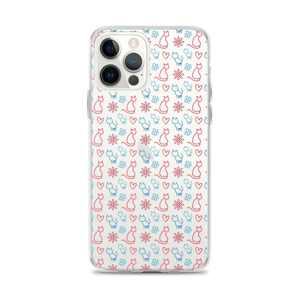 clear-case-for-iphone-iphone-12-pro-max-case-on-phone-6a1d6fc0b029d-1.jpg Cats and Flowers iPhone Clear Case