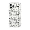Cartoonish Cat iPhone Clear Case