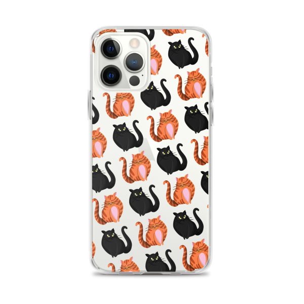 Cute Cat iPhone Clear Case