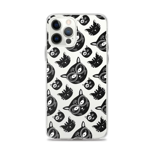 Funky Cats iPhone Clear Case