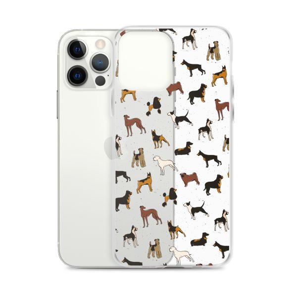 Dog Breeds iPhone Clear Case