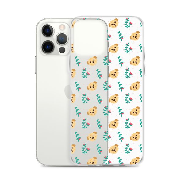 clear-case-for-iphone-iphone-12-pro-max-case-with-phone-6a1d6bd25ab5d.jpg Dogs and Flowers iPhone Clear Case