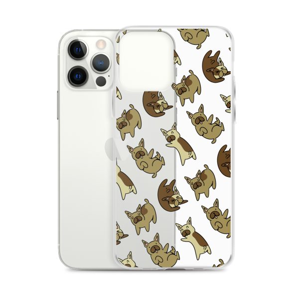 French Bulldog iPhone Clear Case
