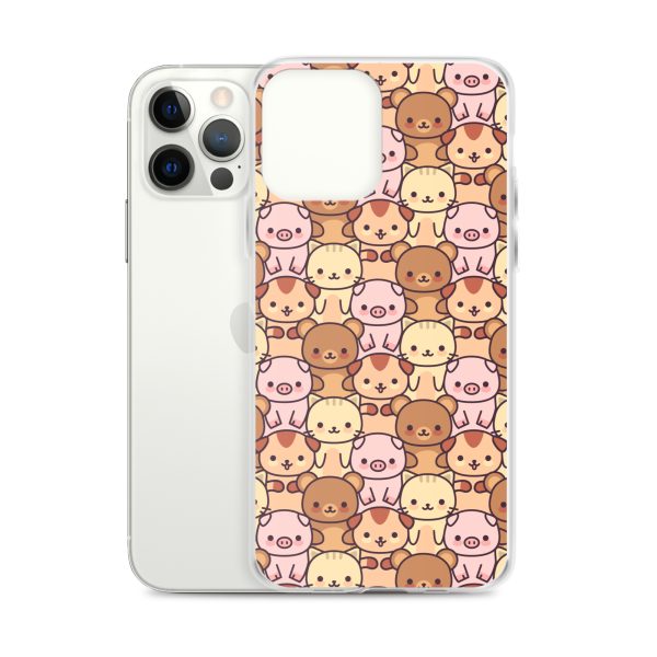 Kawaii Animals iPhone Clear Case