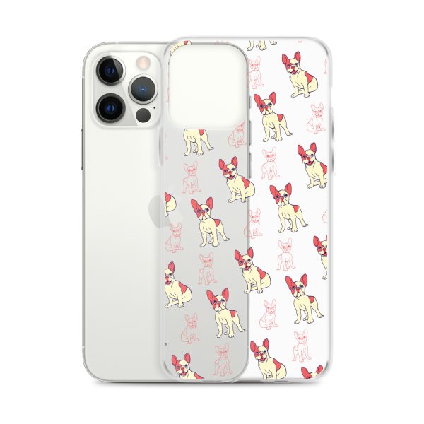 French Bulldog iPhone Clear Case
