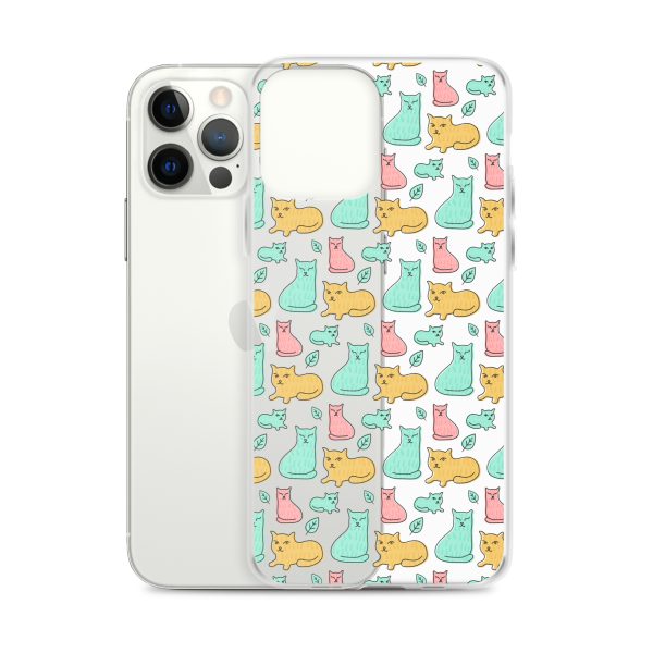 clear-case-for-iphone-iphone-12-pro-max-case-with-phone-6a1d6df613213.jpg Cat Cute Colorful iPhone Clear Case