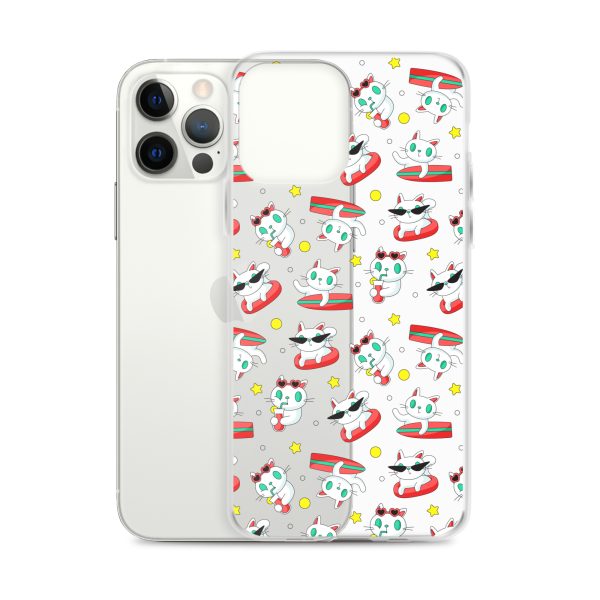clear-case-for-iphone-iphone-12-pro-max-case-with-phone-6a1d6f6a9e369.jpg Cat Surfing iPhone Clear Case