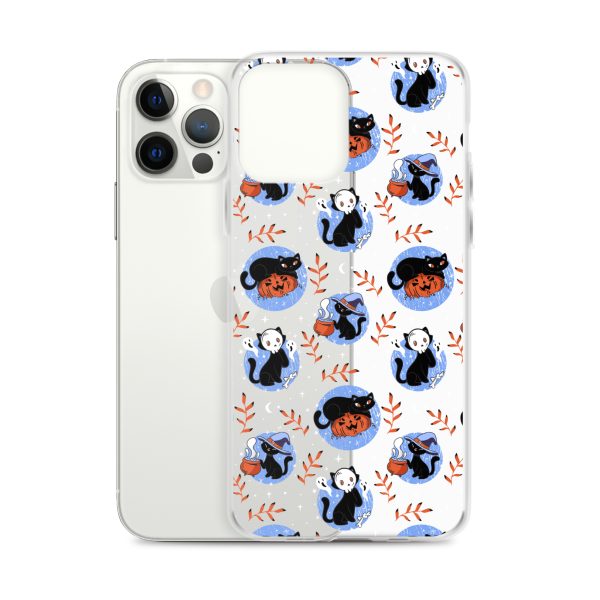 Halloween Cats iPhone Clear Case