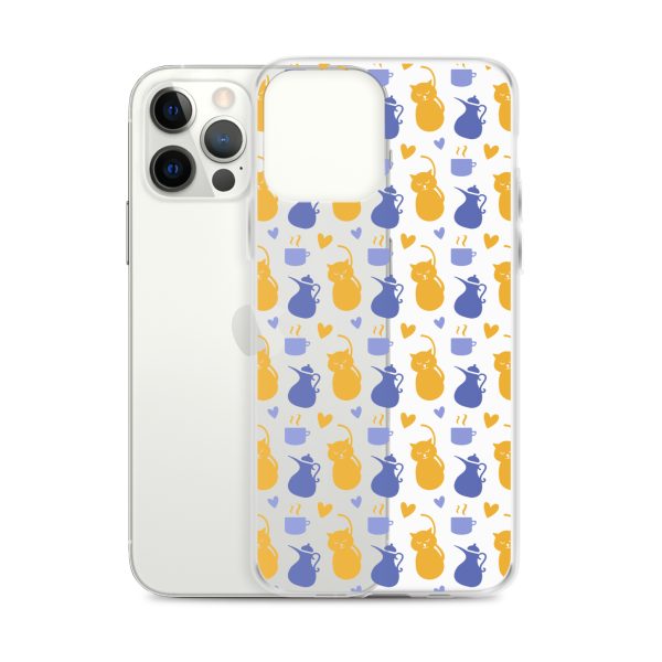 Tea and Cat iPhone Clear Case