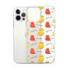 Abstract Colorful Cats iPhone Clear Case