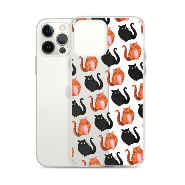Cute Cat iPhone Clear Case