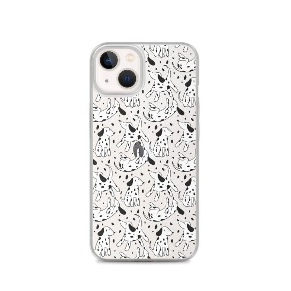 Dalmatian Dog iPhone Clear Case
