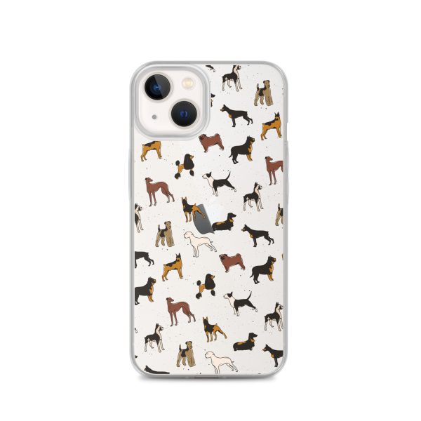 Dog Breeds iPhone Clear Case