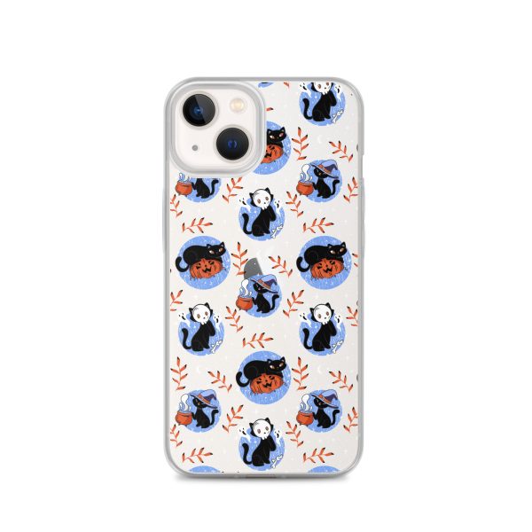 Halloween Cats iPhone Clear Case