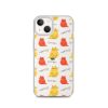 Abstract Colorful Cats iPhone Clear Case