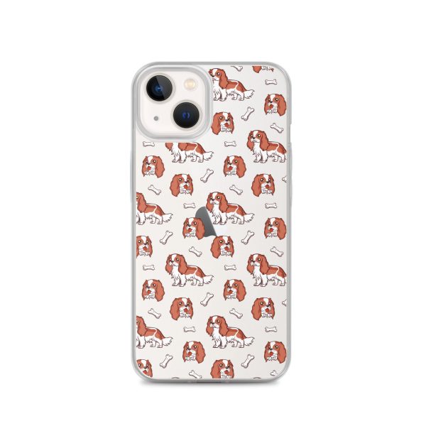 clear-case-for-iphone-iphone-13-case-on-phone-6a1d80d69b1bc.jpg Cavalier Dog iPhone Clear Case