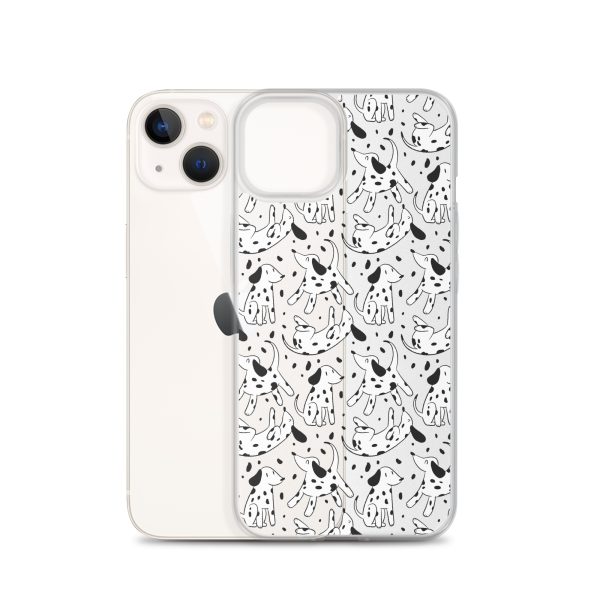 Dalmatian Dog iPhone Clear Case