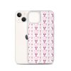Pink Poodle iPhone Clear Case