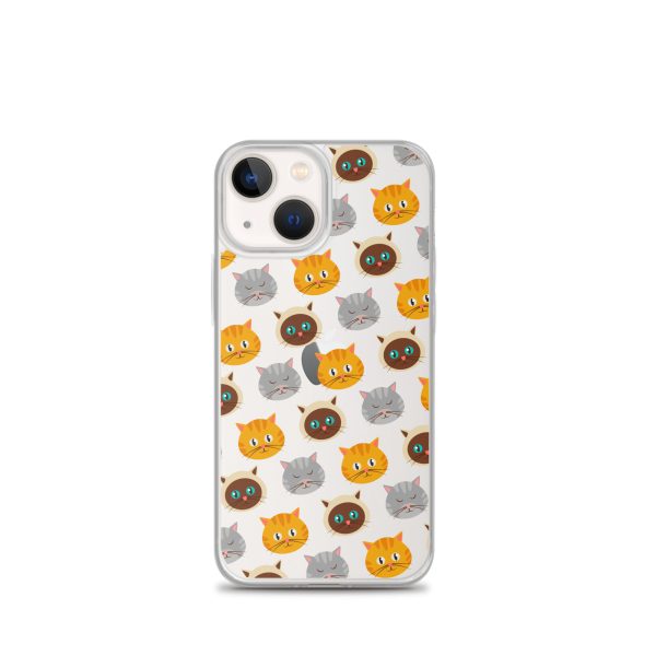 Cute Cats iPhone Clear Case
