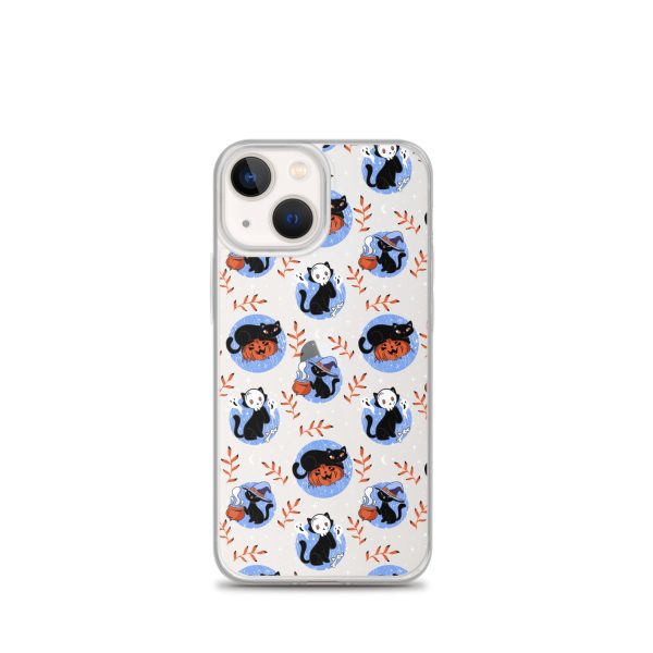 Halloween Cats iPhone Clear Case