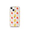 Abstract Colorful Cats iPhone Clear Case