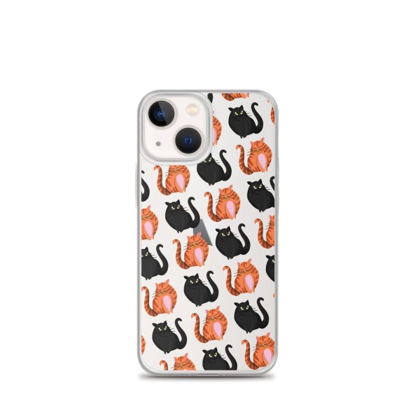 Cute Cat iPhone Clear Case